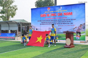 ĐOÀN THANH NIÊN XÃ NGHĨA MỸ TỔ CHỨC GIẢI BÓNG ĐÁ NĂM NĂM 2024